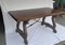 Spanish Rustic Wood and Wrought Iron Dining Table, 1950s, Image 2