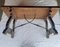 Spanish Rustic Wood and Wrought Iron Dining Table, 1950s, Image 10