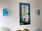Applique in vetro di Murano blu di Mazzega, Italia, anni '70, set di 2, Immagine 5