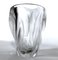 Polished and Frosted Crystal Glass Ingrid Vase from Lalique, 1960s 6