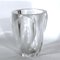 Polished and Frosted Crystal Glass Ingrid Vase from Lalique, 1960s, Image 8