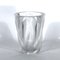 Polished and Frosted Crystal Glass Ingrid Vase from Lalique, 1960s 13
