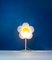 Lampada da tavolo grande floreale di PAF Studio, anni '80, Immagine 2