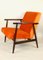 Orange Easy Chair, 1970s 8
