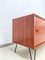 Credenza Mid-Century in teak con gambe a forcina, anni '60, Immagine 10