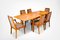 Mid-Century Teak Extendable Dining Table and 6 Chairs from Nathan, Set of 7 2