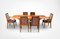 Mid-Century Teak Extendable Dining Table and 6 Chairs from Nathan, Set of 7 4