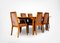Mid-Century Teak Extendable Dining Table and 6 Chairs from Nathan, Set of 7 5