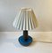 Scandinavian Turquoise Table Lamp by Einar Johansen for Søholm, 1960s, Image 1