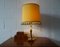 Mid-Century Brass and Onyx Table Lamp, 1950s 4