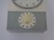 Reloj de pared Ato-Mat de cerámica con temporizador de Junghans, años 50, Imagen 16