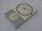 Ceramic Ato-Mat Wall Clock with Egg Timer by Junghans, 1950s 5