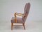 Oak Danish Armchair, 1960s, Image 4