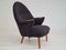 Danish Armchair with Stool, 1960s, Set of 2 13