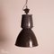 Lámpara de fábrica esmaltada de EFC, años 50, Imagen 3
