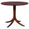 Round Table in Cuba Mahogany from Frits Henningsen, Image 1
