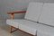 Sofá de tres plazas modelo 290 de roble de Hans J. Wegner para Getama, Imagen 5