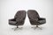 Leatherette Swivel Lounge Chair, 1970s 4