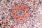 Floraler dunkelroter China Teppich aus Seide mit Rand und Medaillon 2