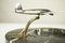 Lufthansa Heinkel 111 Desk Shelf Marble & Chrome Airplane 30s 40s, Image 8