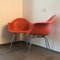 DAX Armchairs in Orange Fiberglass by Charles & Ray Eames for Herman Miller, Set of 2 7