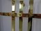 French Brass Wall Rack with Coat Hangers, 1970s, Image 8