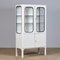 Vintage Glass and Iron Medical Cabinet, 1970s, Image 2