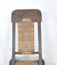 Antique Asian Carved Exotic Wood & Cannage Folding Chair 5