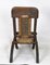 Antique Asian Carved Exotic Wood & Cannage Folding Chair 10