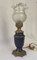Handbemalte Porzellanlampe, Italien, 1930er 2