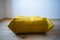Yellow Pull-Up Dubai Leather Living Room Set by Michel Ducaroy for Ligne Roset, 1970s, Set of 4 12