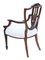 19th Century Mahogany Shield Back Dining Chairs, Set of 8, Image 2