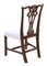 Georgian Mahogany Revival Ribbon Back Dining Chairs, 1900s, Set of 10 10