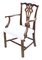 Georgian Mahogany Revival Ribbon Back Dining Chairs, 1900s, Set of 10 7