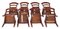 19th Century Mahogany Kitchen or Dining Chairs, 1860s, Set of 8 7