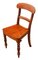 19th Century Mahogany Kitchen or Dining Chairs, 1860s, Set of 8, Image 4