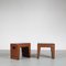 Stools by Dom Hans Vd Laan, the Netherlands, Set of 2 2