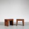 Stools by Dom Hans Vd Laan, the Netherlands, Set of 2, Image 2