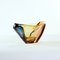 Mid-Century Art Glass Bowl Rhapsody Collection by Frantisek Zemek for Sklarny Mstisov, 1960, Image 7