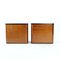 Art Deco Minimalistic Nightstands in Wood, Czechoslovakia, 1940s, Set of 2, Image 13