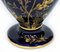 French Cobalt Blue Porcelain Vases, 1900s, Set of 2 6