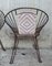 Mid-Century Hoop Chairs with Caned Seats and Backs, Set of 2 3