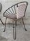 Mid-Century Hoop Chairs with Caned Seats and Backs, Set of 2 7