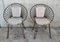 Mid-Century Hoop Chairs with Caned Seats and Backs, Set of 2 11