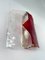 Italian Blue and Red Murano Glass Arrow Sconces from Mazzega, 1970s, Set of 2 12