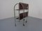 Vintage Optic Rosewood Pressalit Tea Cart, 1970s 11