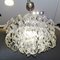 Murano Glass Ceiling Lamp by Angelo Mangiarotti for Vistosi, 1970s 5
