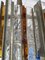 Lampadario in ferro battuto e vetro martellato di Biancardi & Jordan Arte, Immagine 2