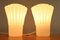 Mid-Century Modern White Opal Glass Bedside Lamps from Doria Leuchten, 1960s, Set of 2, Image 3