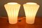 Mid-Century Modern White Opal Glass Bedside Lamps from Doria Leuchten, 1960s, Set of 2, Image 4